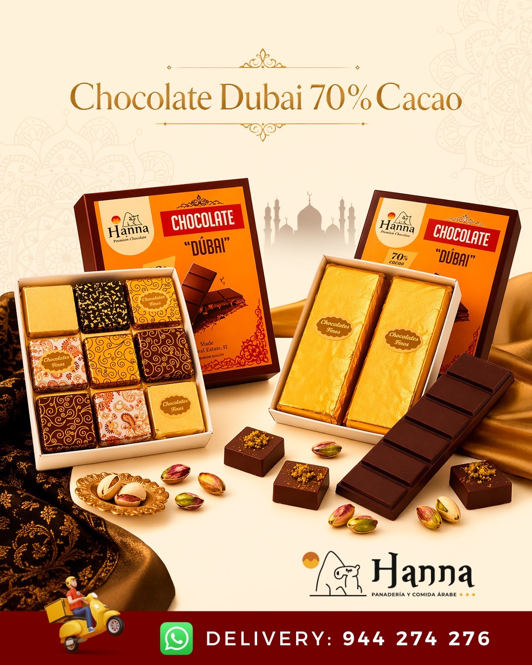 Chocolate Dubái miniatura 2